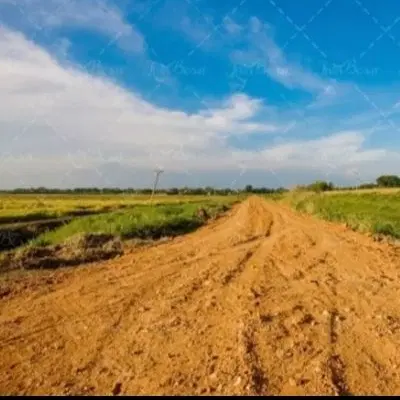 چهار هزار متر زمین با دو ساعت آب