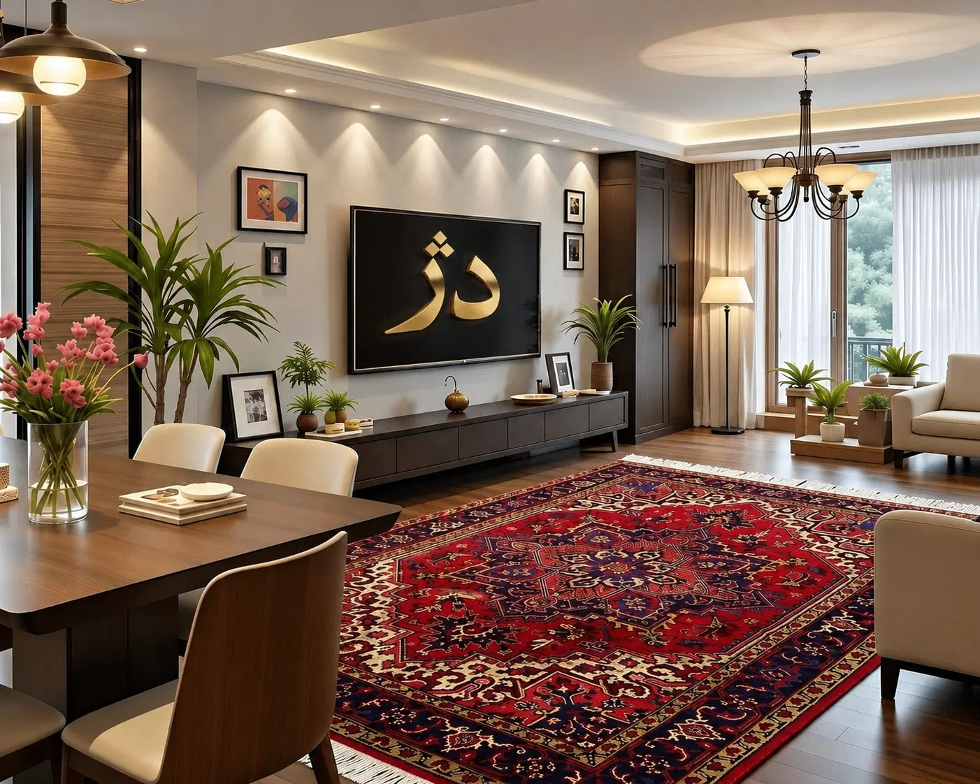 فروش‌ارگ طبقات سالن مربعی