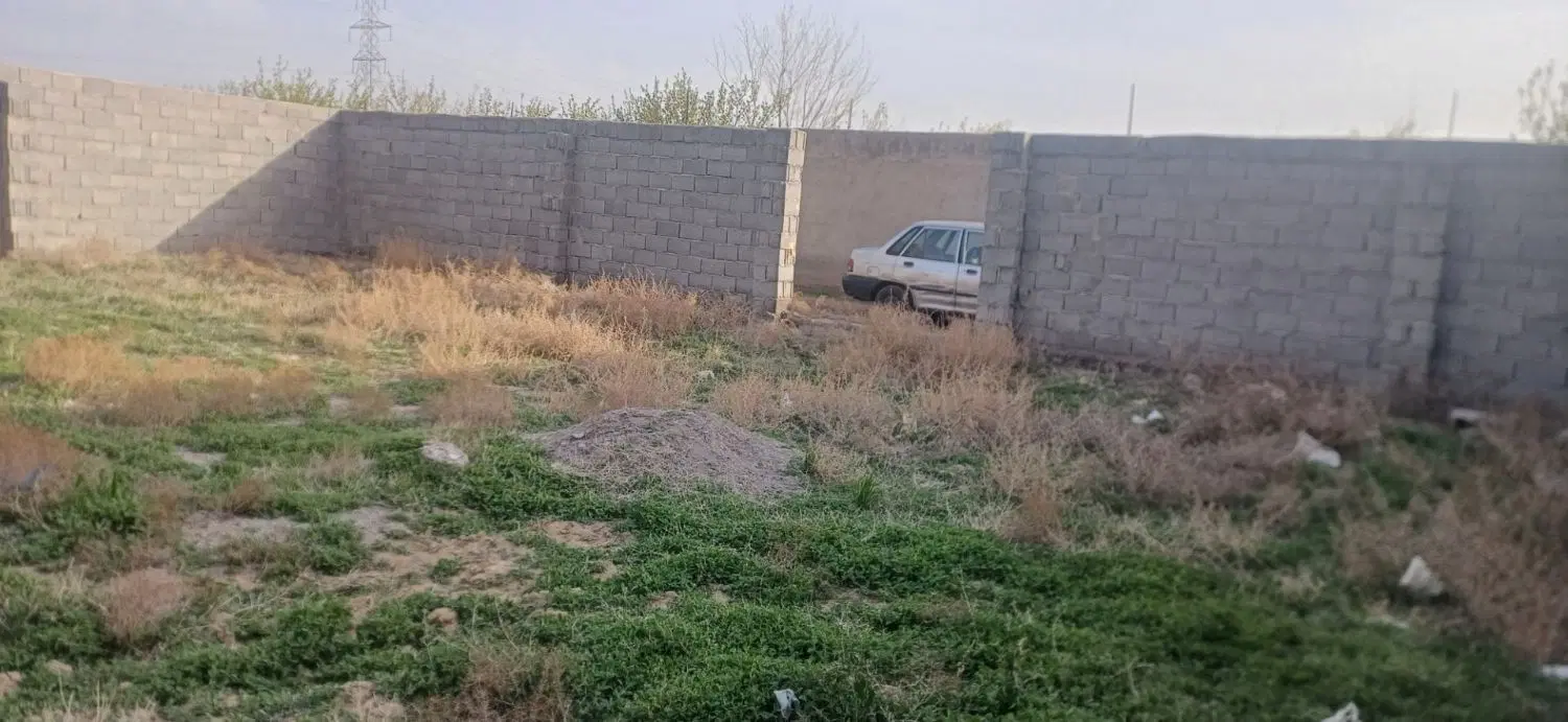 زمین ویلای باغ معروف حصار شده