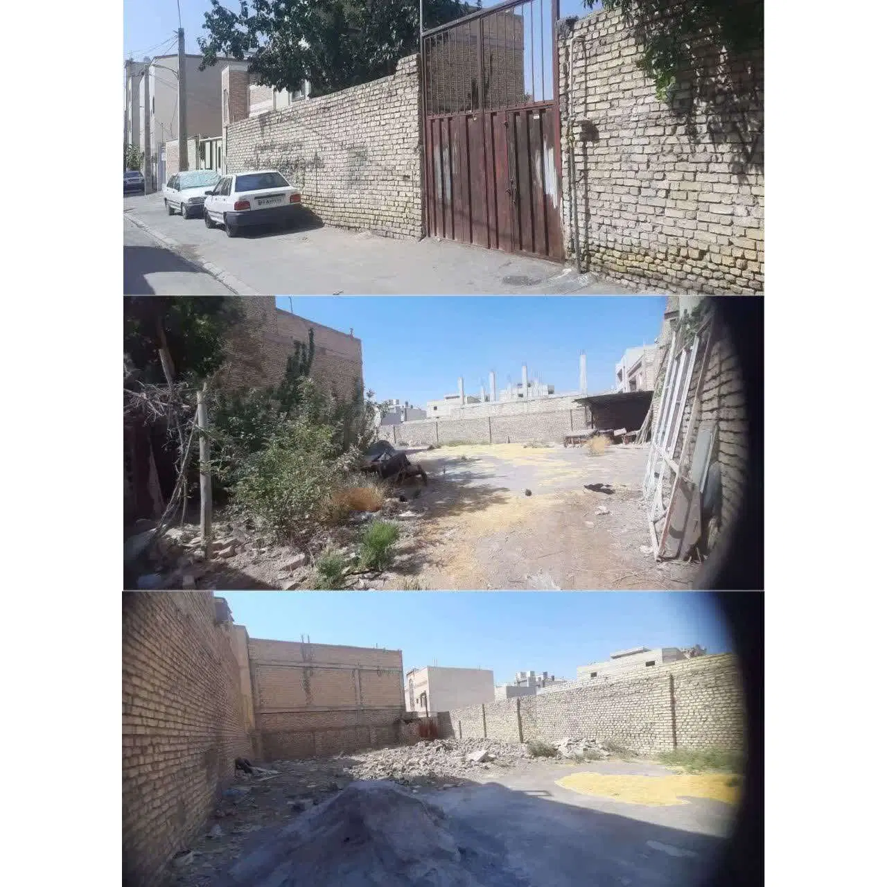 زمین با کاربری مسکونی با امتیاز آب