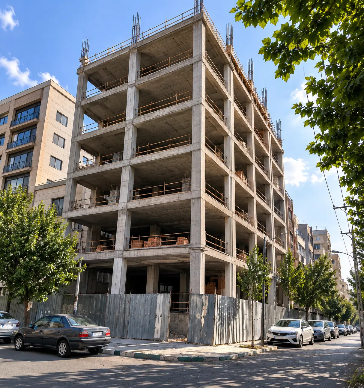 مشارکت در ساخت اداری تجاری در محدوده جنوب شرق