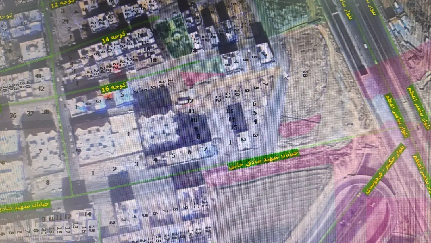 بلوار بسیج خیابان تراب نجف زاده