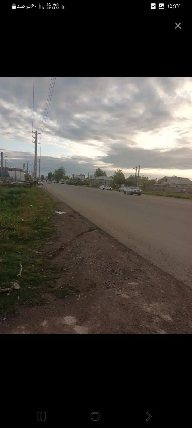 مسکونی سنددار فاصله باجاده اصلی کیاشهر ۳۰متر
