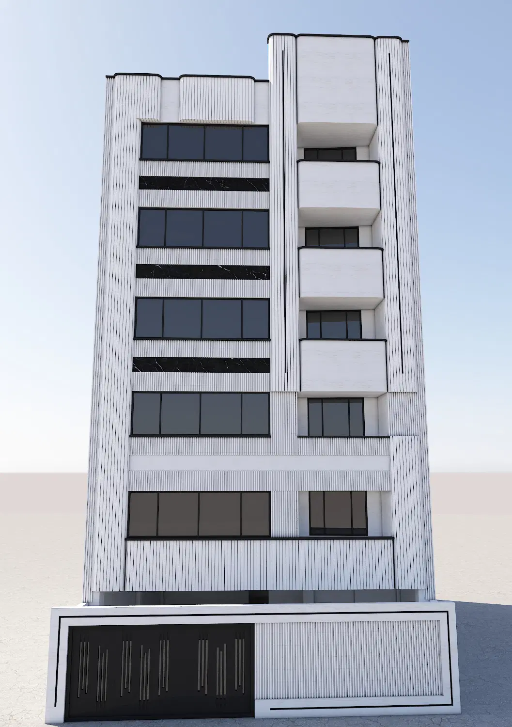 فروش آپارتمان۳خواب مستر_جی شیر،سروستان_تحویل۴ ماه