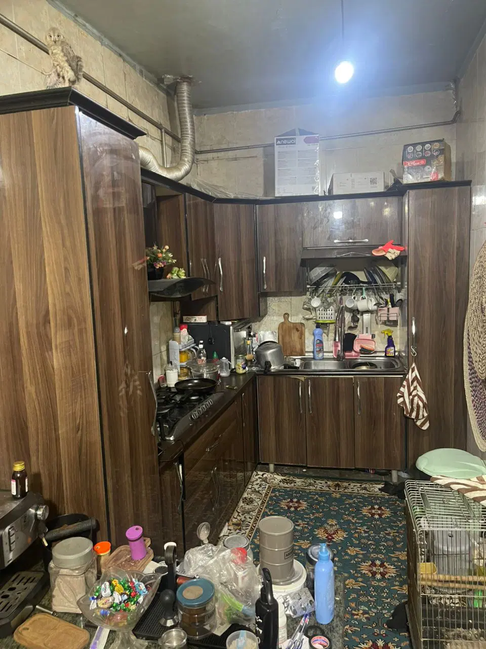 بهمن7بعد از بیست متری ویلایی ماشین رو