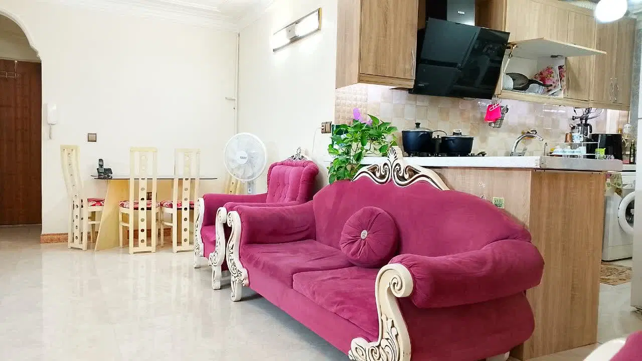 اپارتمان۷۵متر۲خواب فول امکانات