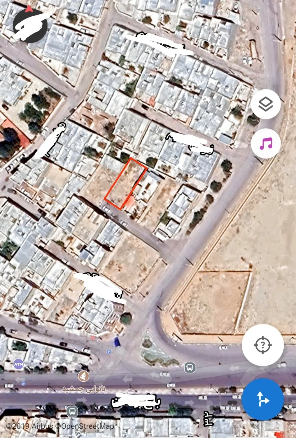 زمین مسکونی پروانه ساخت دار - سند تک برگ