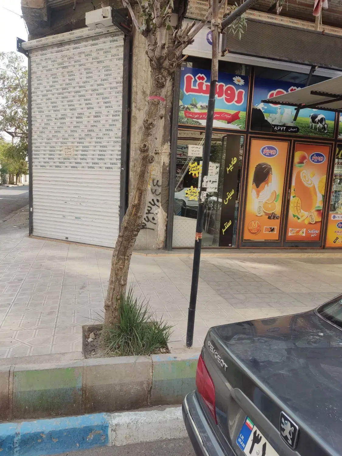 اجاره یکباب مغازه 30متری