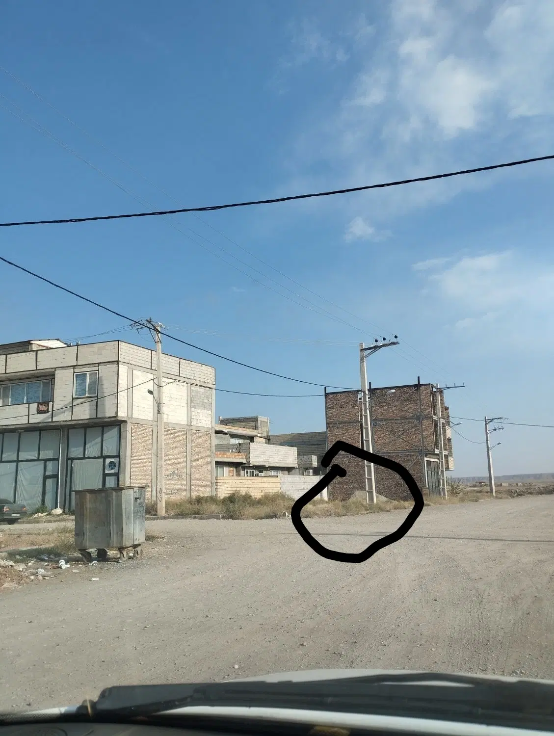 زمین تجاری مسکونی تفکیک شده