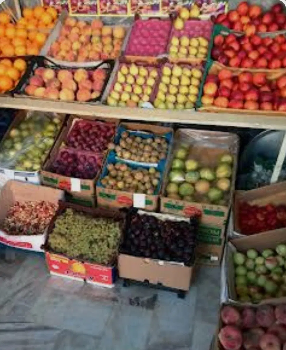 اجاره میوه فروشی آماده به کار با مشتری ثابت
