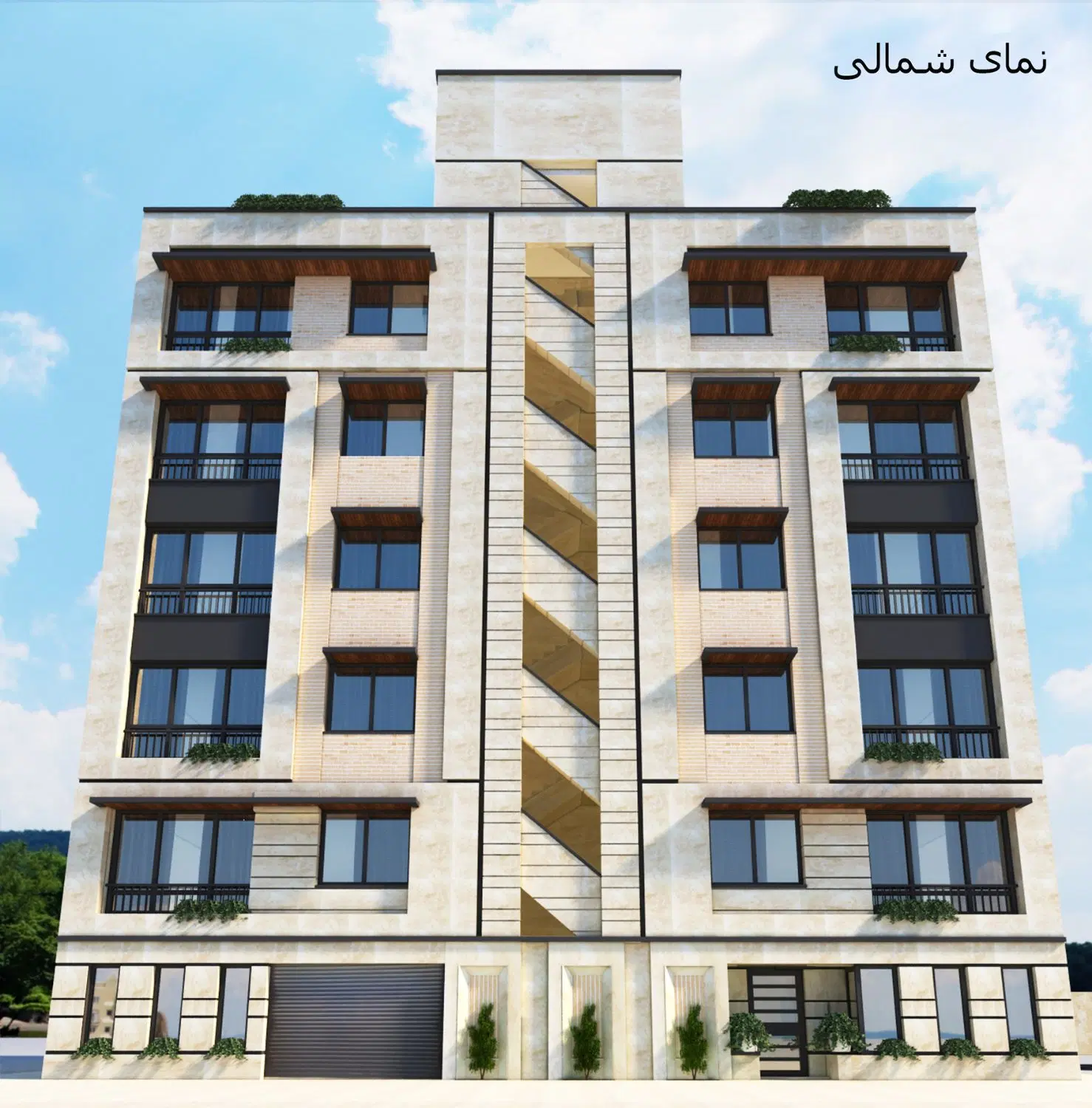 ۱۵۳ متر نوساز _ ۳ خواب _ دو پارکینگ سندی