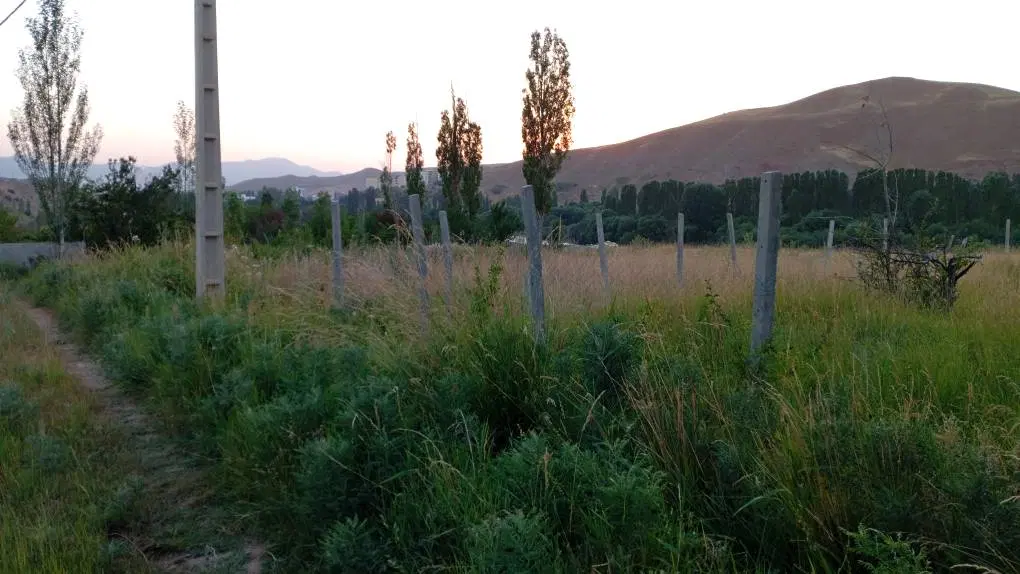 ۶۰۰ متر زمین روستای جزن
