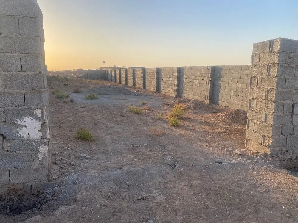 زمین چهاردیواری 1000متر عرب آباد