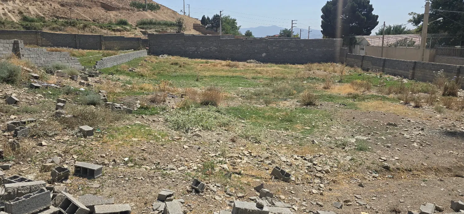 زمین با تمام مشاعات سند شخصی 1000 متری