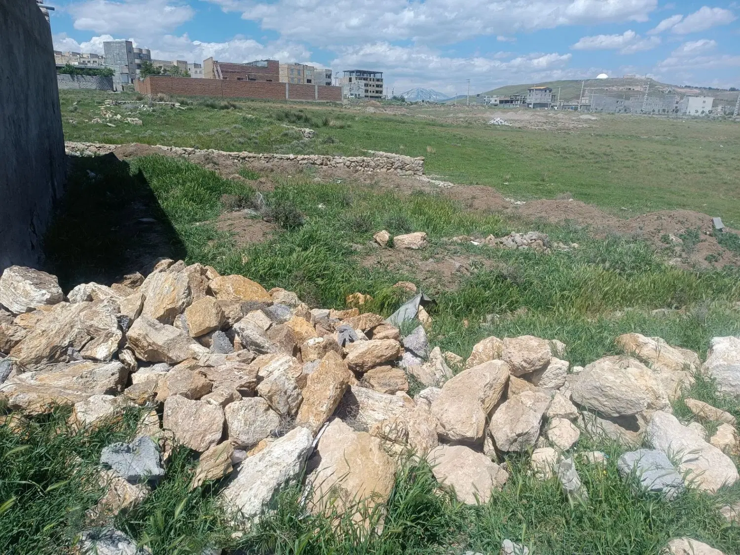 زمین فروشی در کمربندی جدید اول حاجی کرد