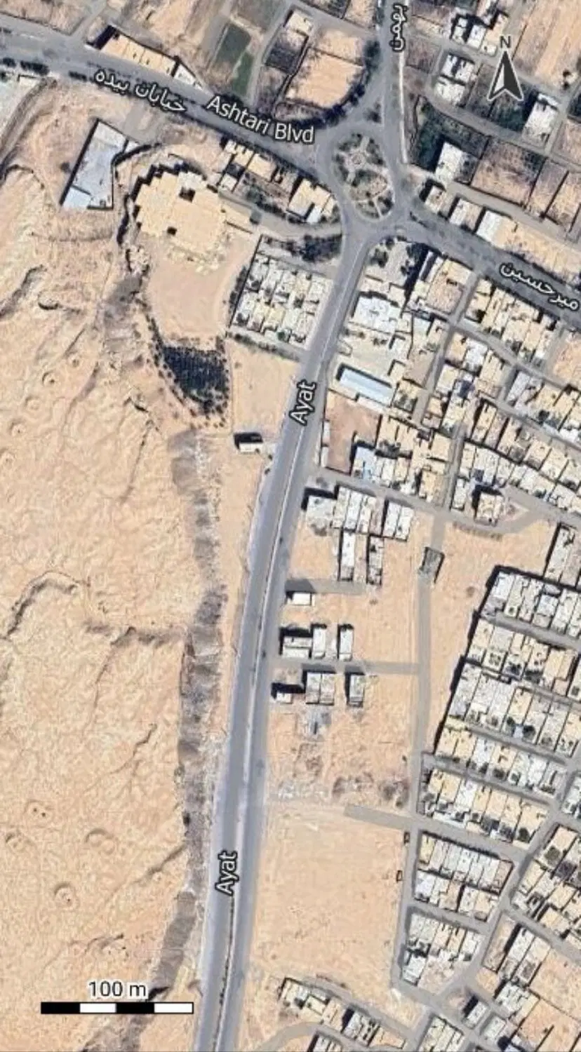 قطعه زمین مسکونی نزدیک محدوده هلال احمر
