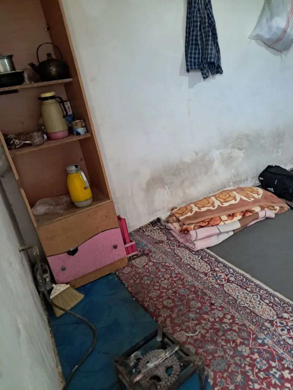 اجاره اتاق مجردی کارگری بدون بیعانه  ماهیانه بومهن