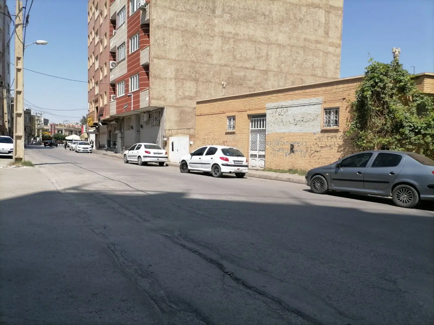 حیاط ویلای آهندوست خ معرفت
