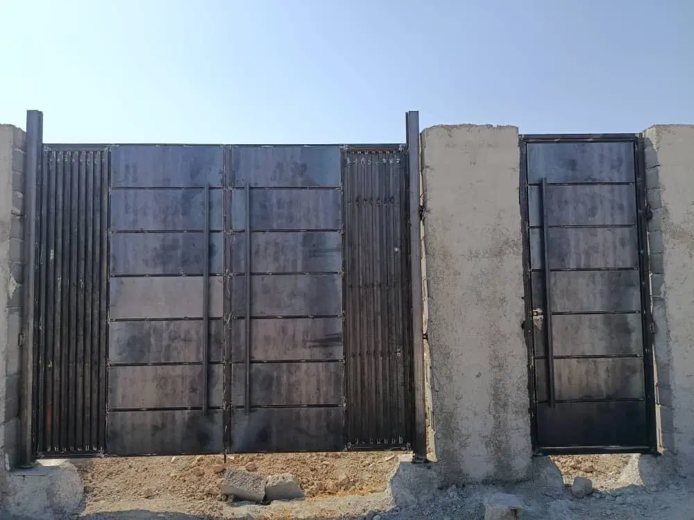 زمین چهاردیواری باغ چه ای444 متر