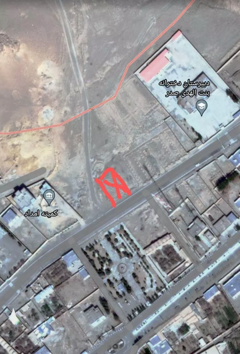 ۶۰۳متر زمین در شوسف