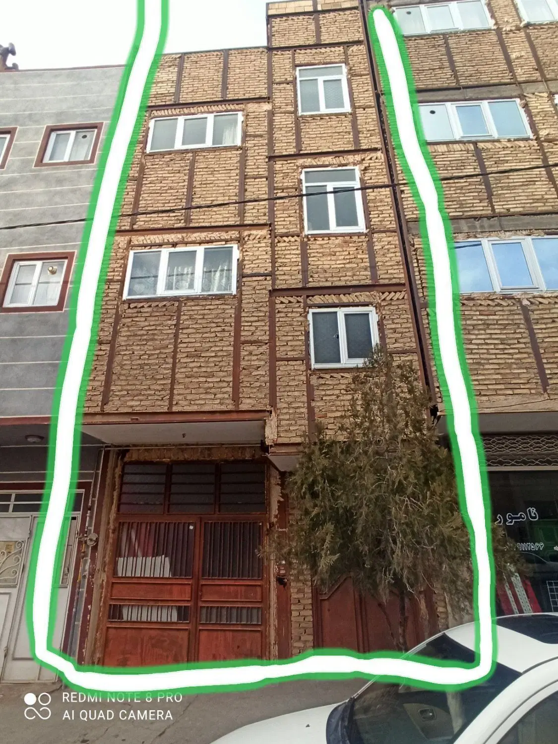 ملک تجاری مسکونی مغازه پارکینگ برخیابان