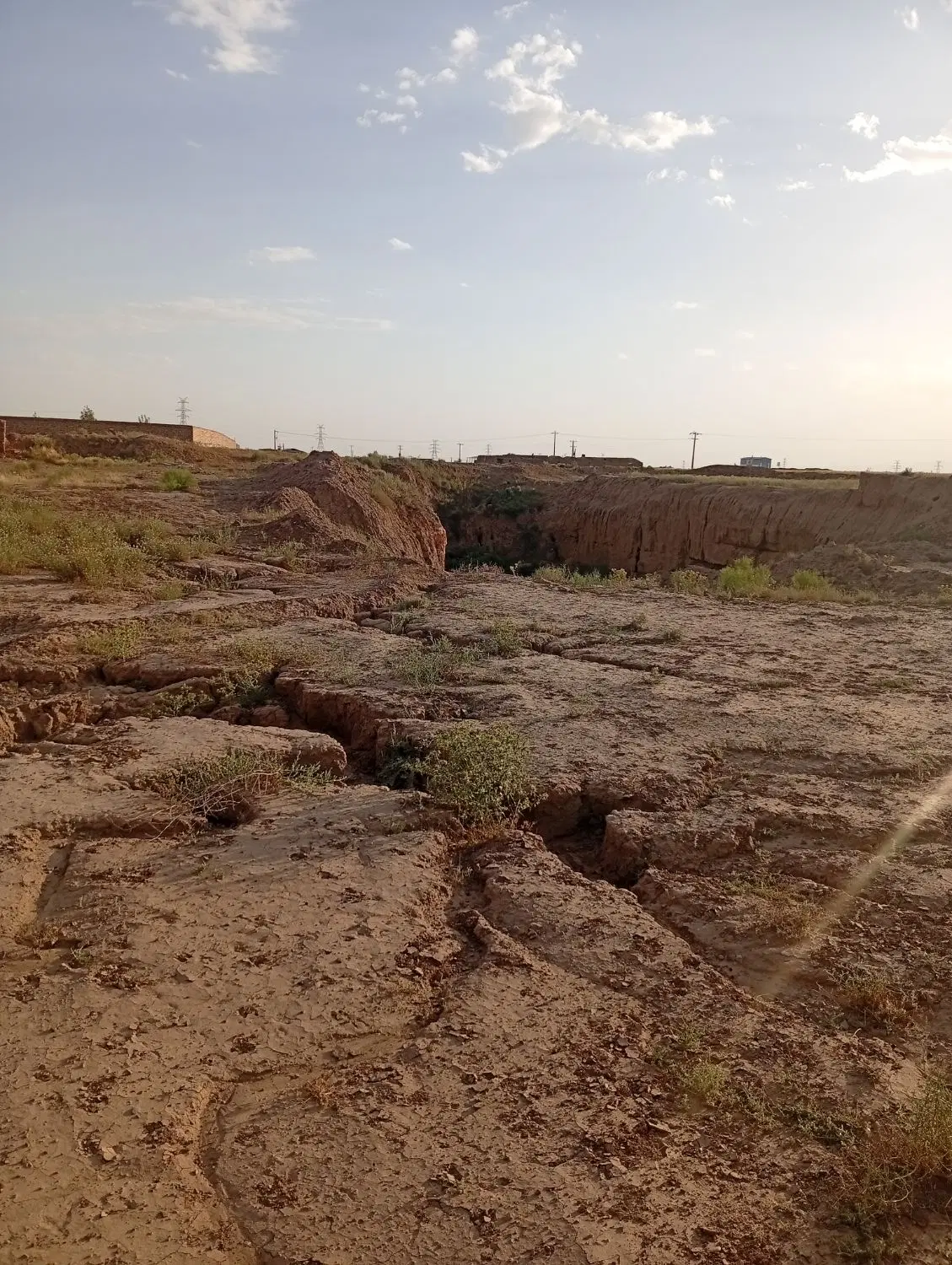 کوره  اجرپزی زمین صنعتی