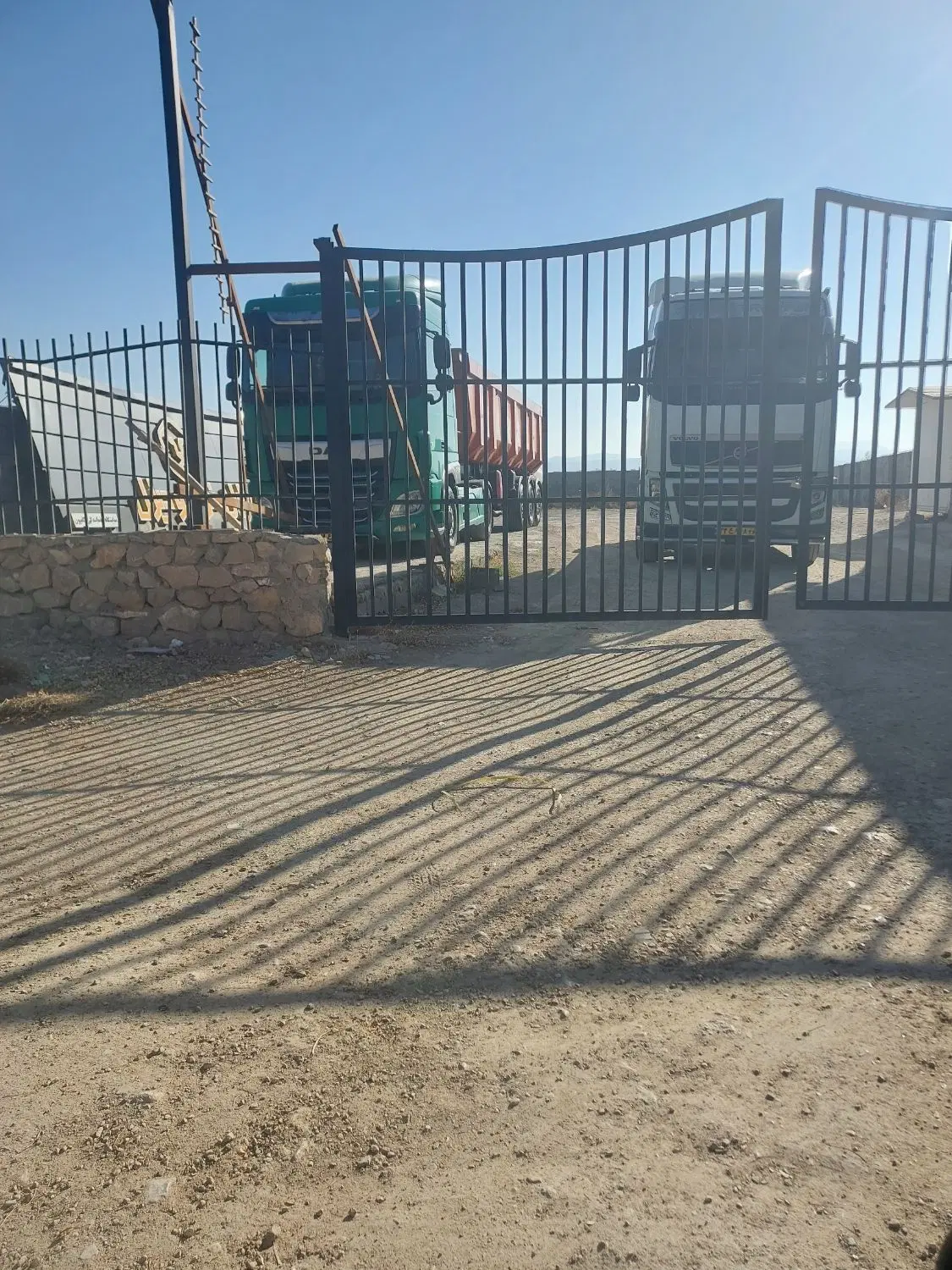 حاشیه جاده باباامان،قبل پمپ بنزین بهادری