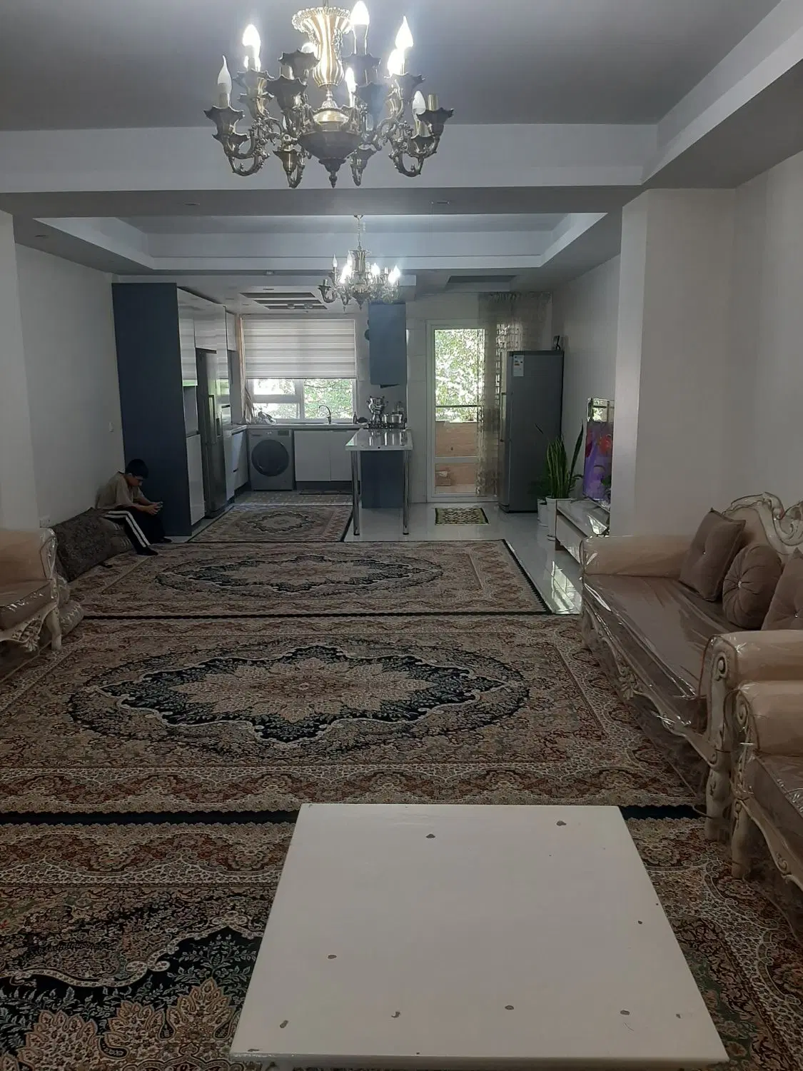 ۱۱۰متر دوخوابه فول.خ استخررجایی.سازمان گوشت
