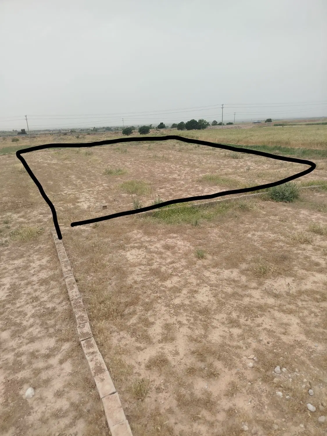 زمین حاشیه کمربندی روبروی کبوترخانه داخل محدوده