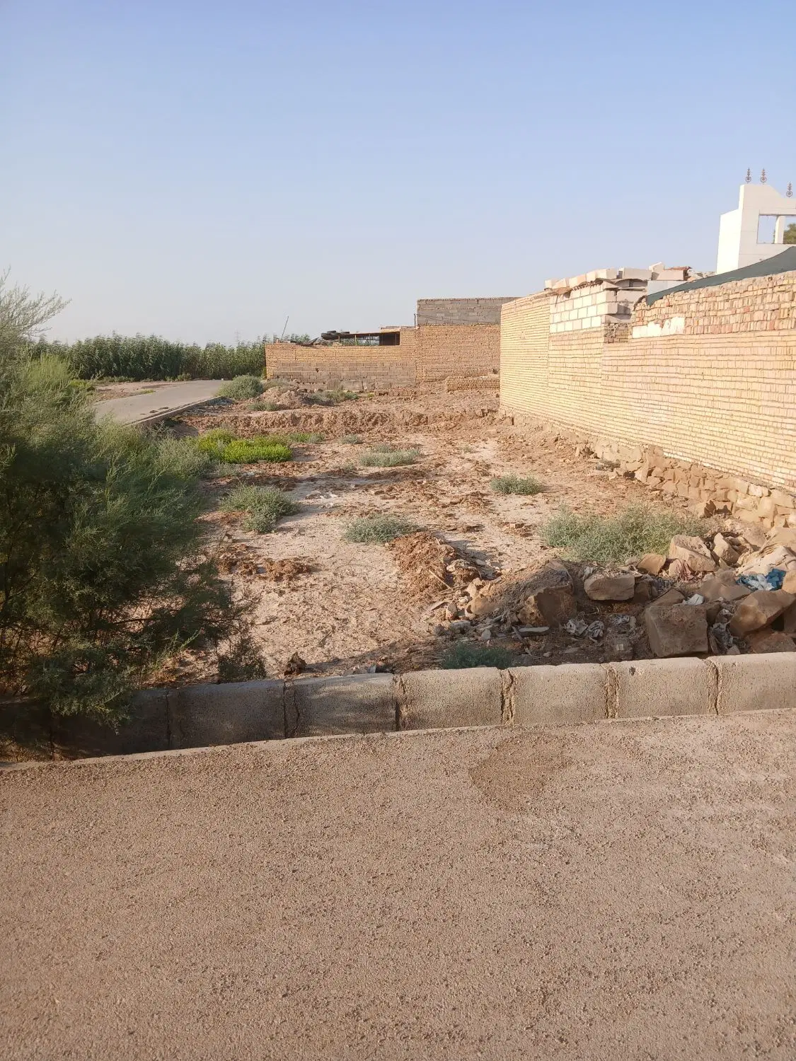 زمین سرحانیه دوم خیابان حمودی