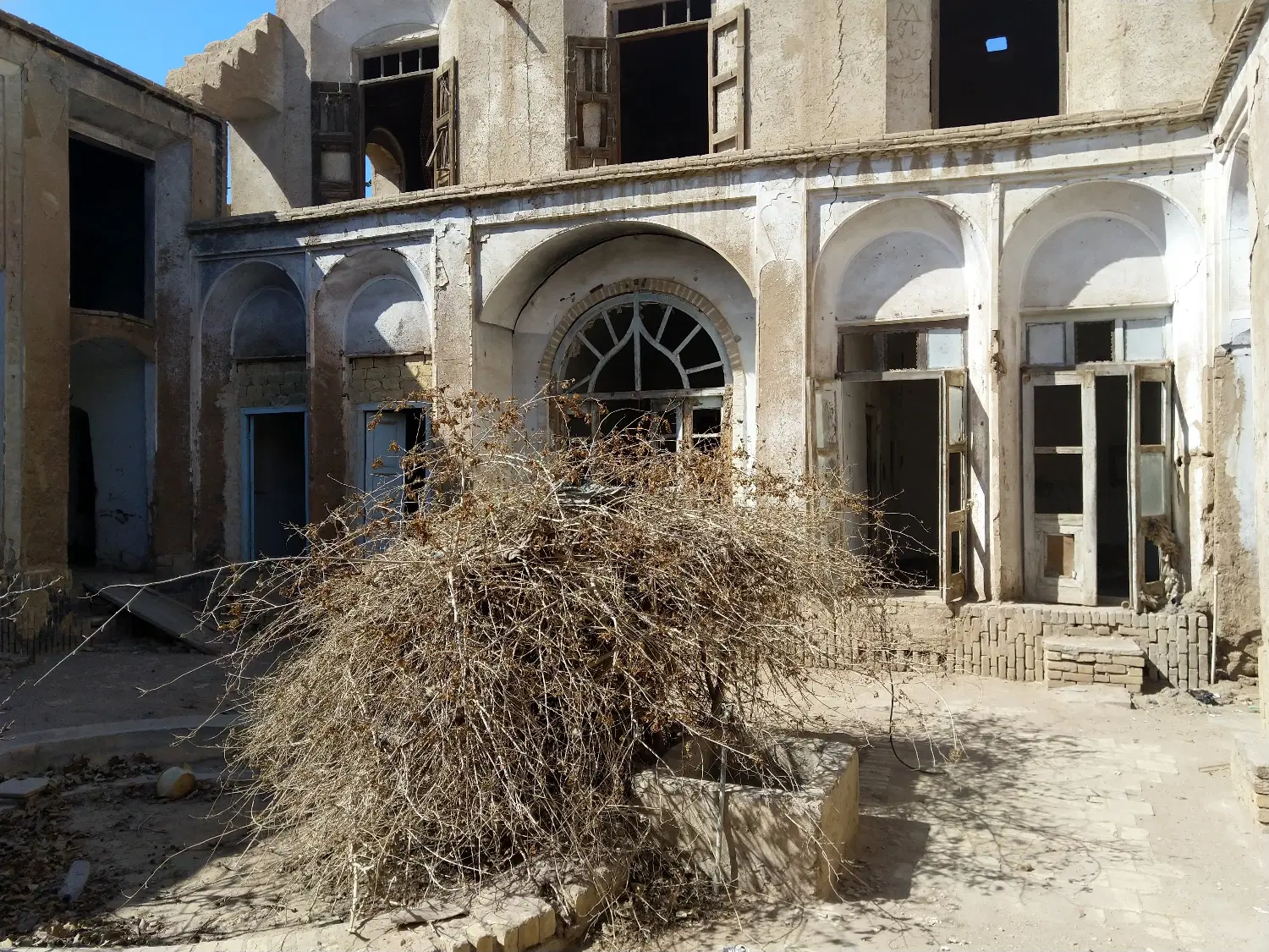خونه خشت گلی بافت تاریخی یزد