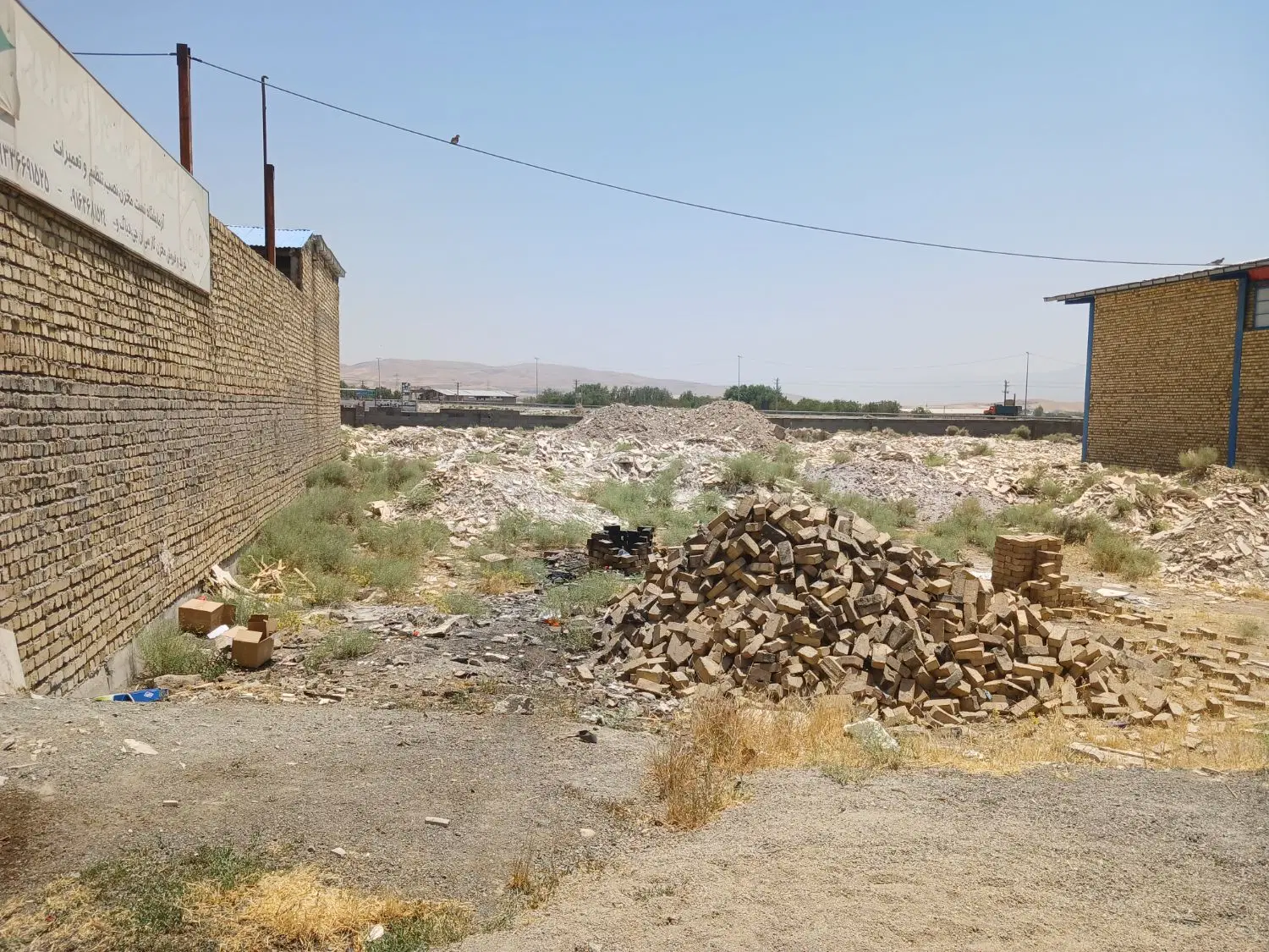 فروش زمین صنعتی با مجوز ساخت اول جاده اراک