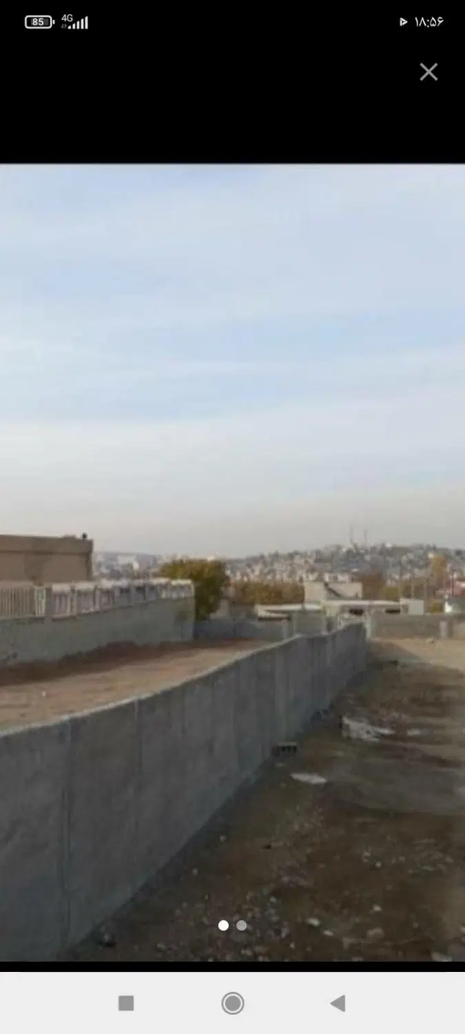 ۸۵۰ متر زمین سند تک برگ