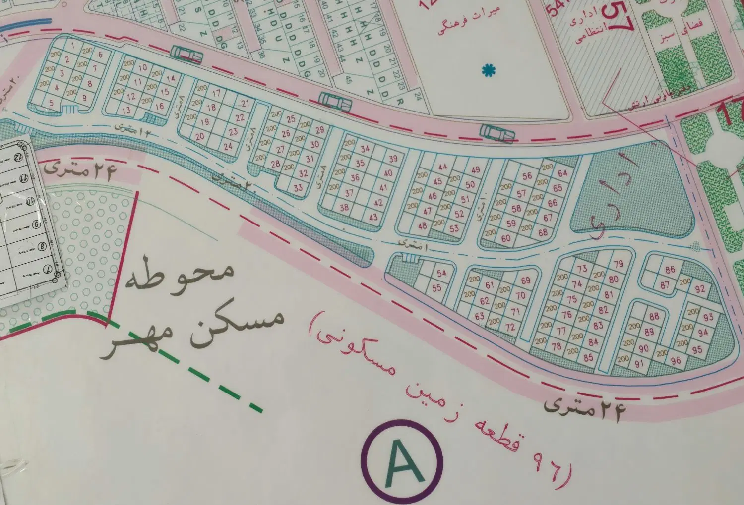 زمین پردیس بلوک A55