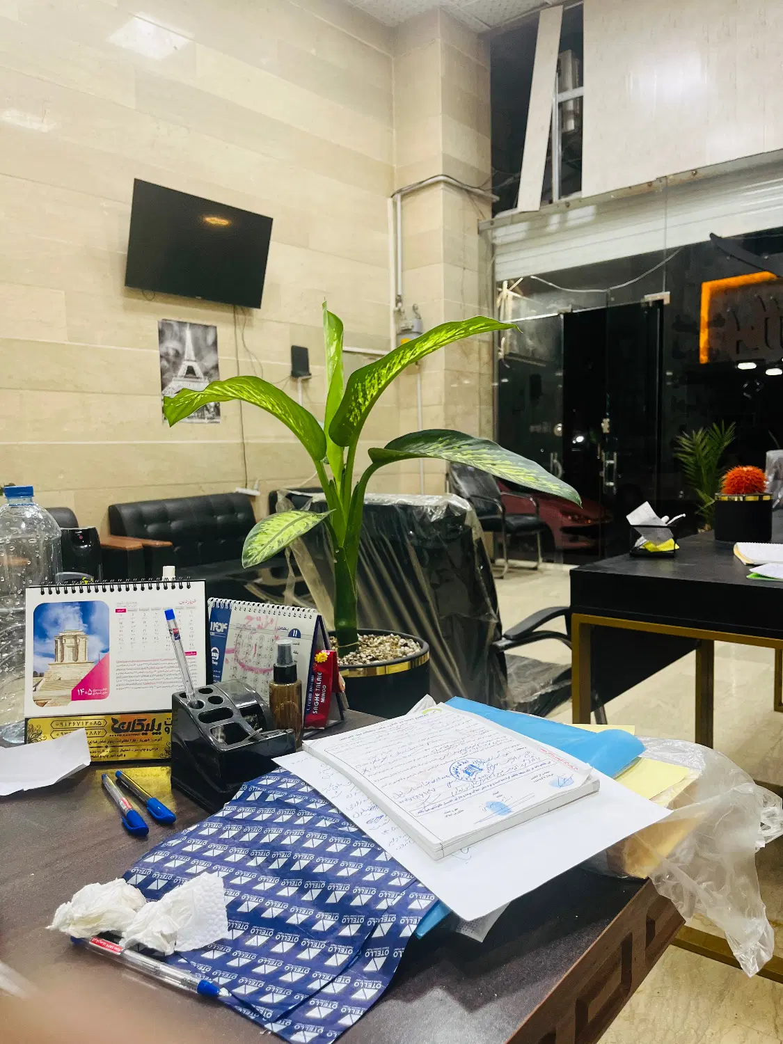 زمین مسکونی۱۴۰متربر۸فازیک مخابرات