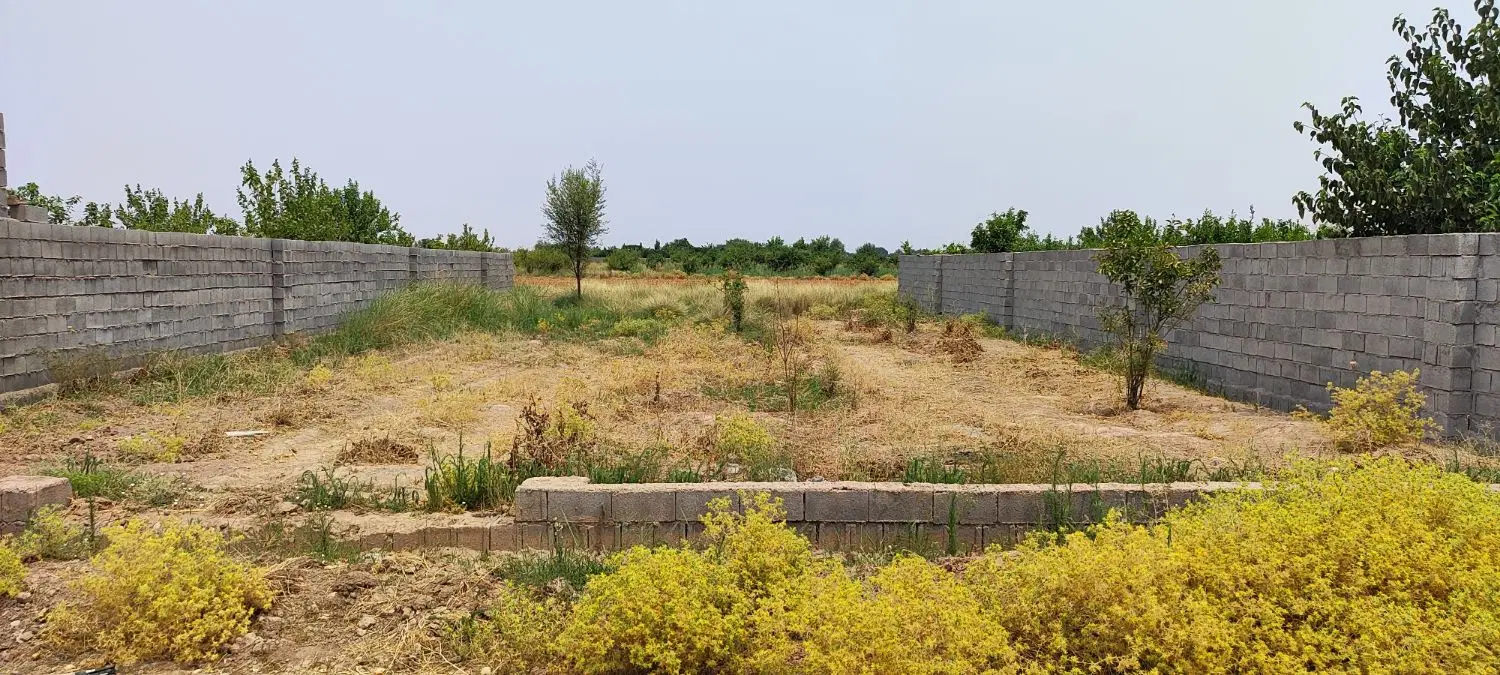 زمین باغچه قیمت مناسب