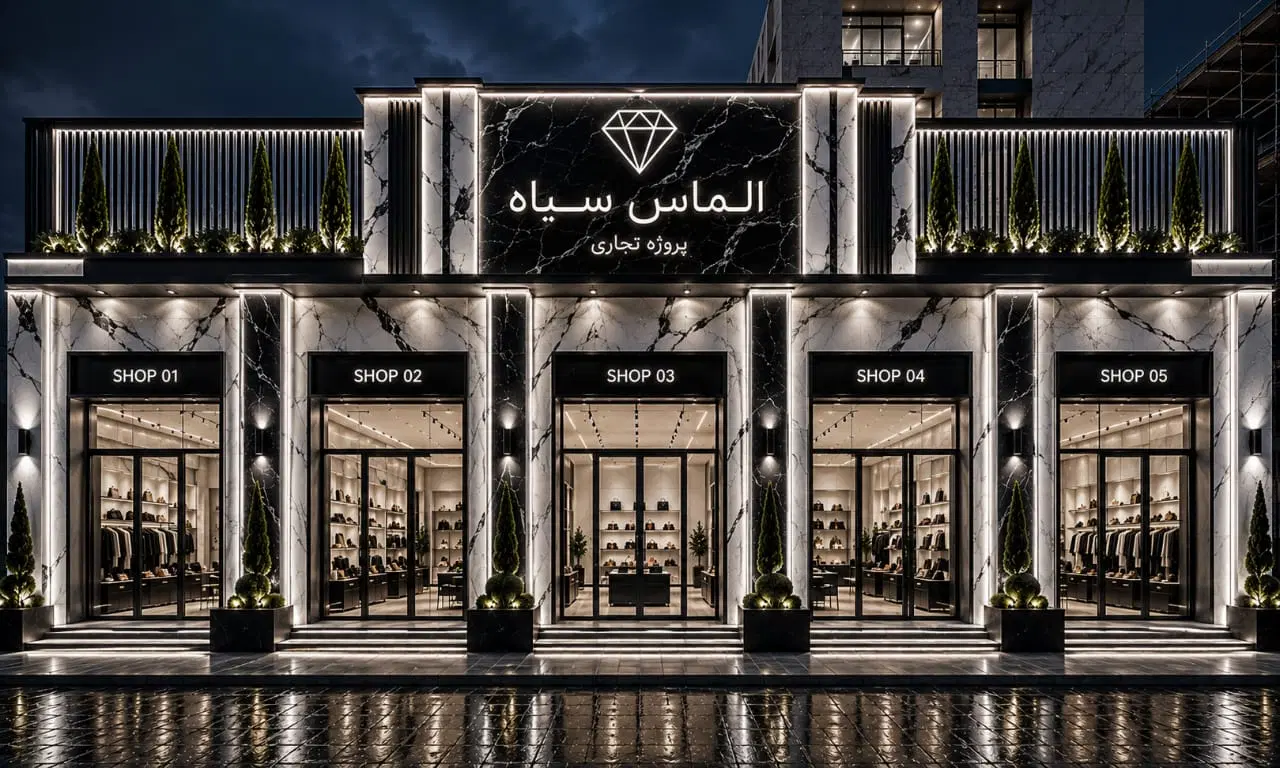 پیش فروش تجاری لب بلوار ۵۰متری