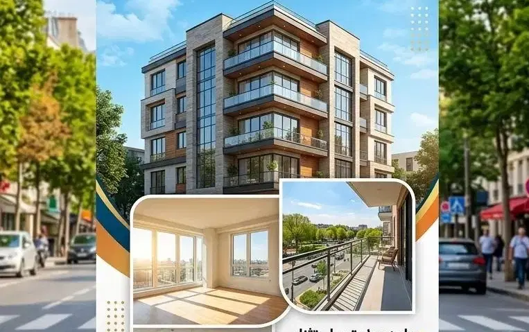 فروش آپارتمان ۱۰۰ متری  سه نبش