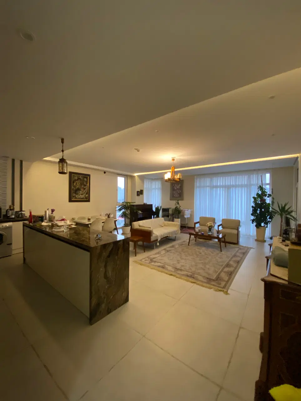 آپارتمان ۱۲۶ متر تاپ لوکیشن ویو ابدی
