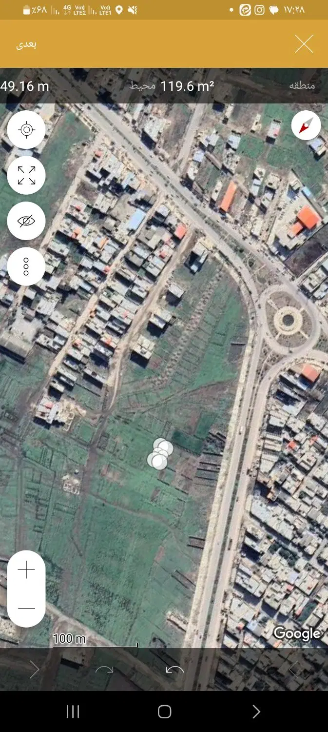 زمین مسکونی آزادشهر کمربندی شهید کوهساری