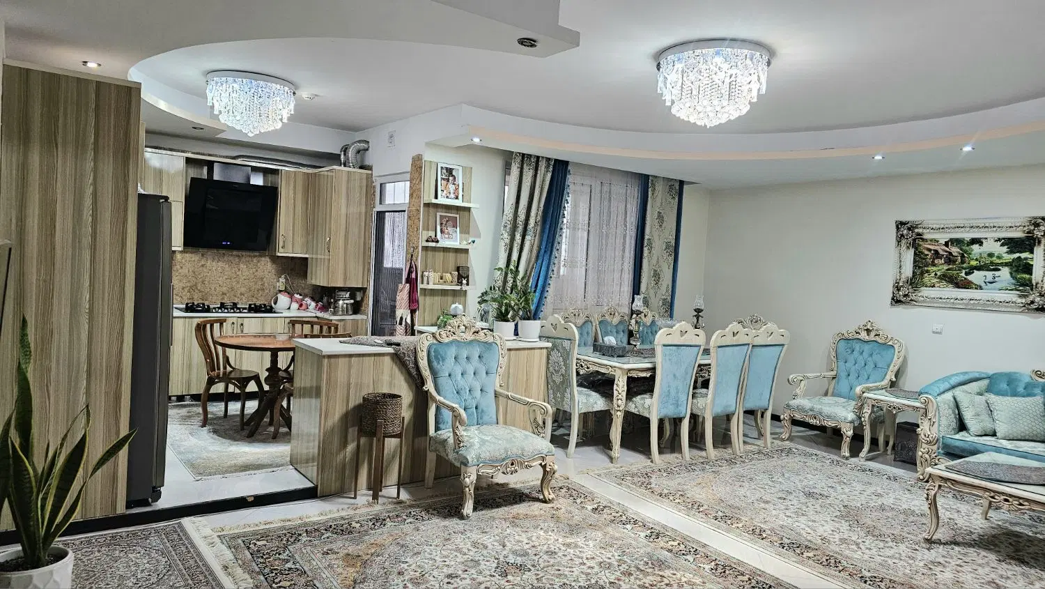 ۹۰ متر دو خواب فول امکانات.دهقان ویلای اول