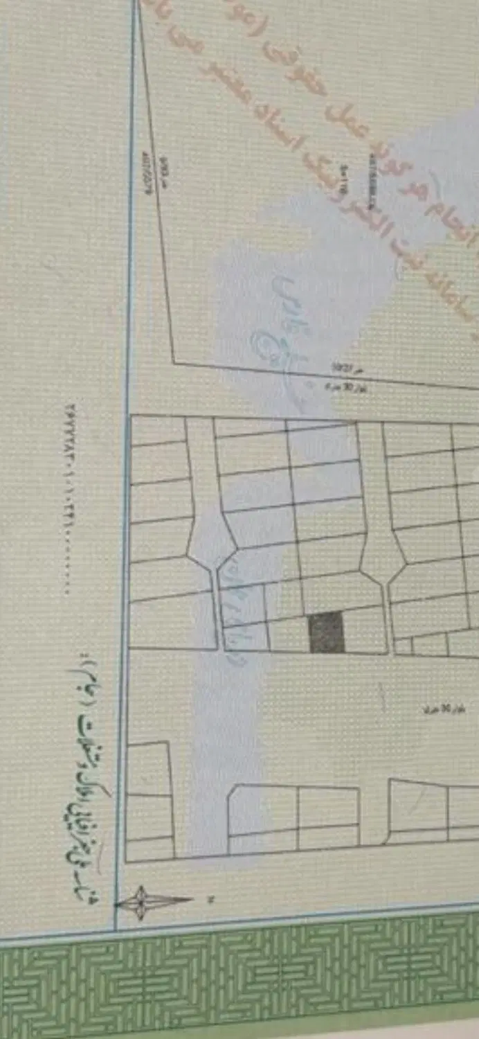 زمین تجاری ۱۱۰ متر