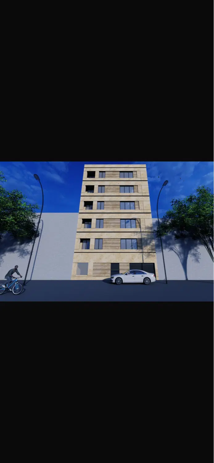 اپارتمان ۹۵ متری تک واحدی