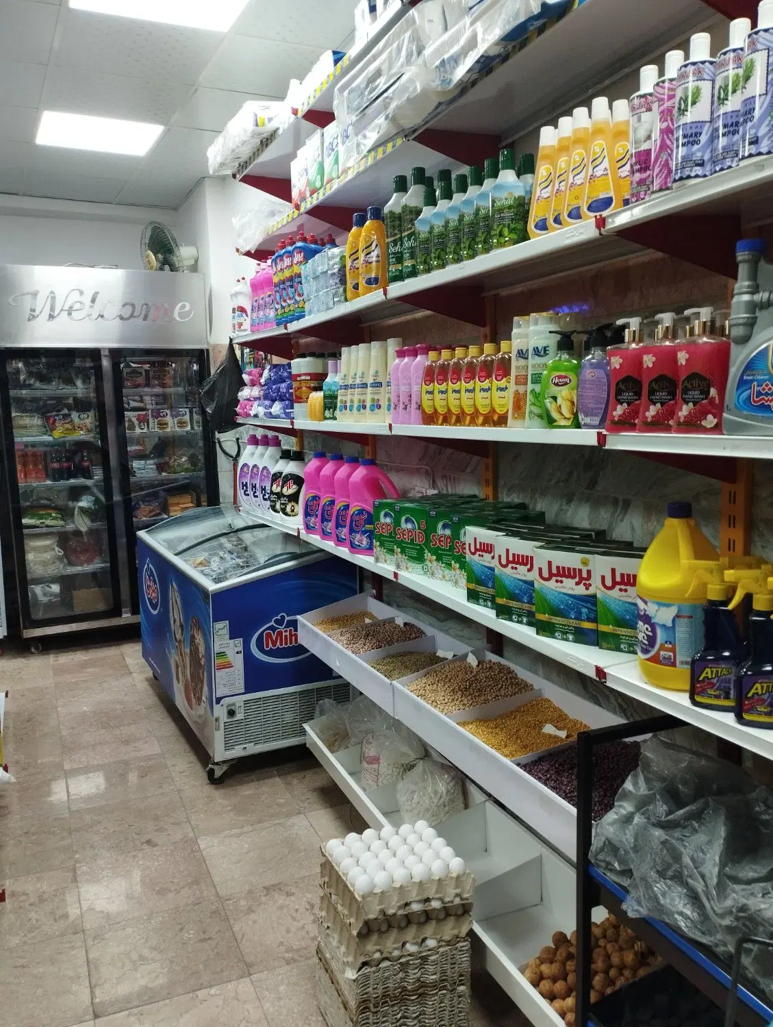 فروش وسایل زیر قیمت واگذاری سوپرمارکت