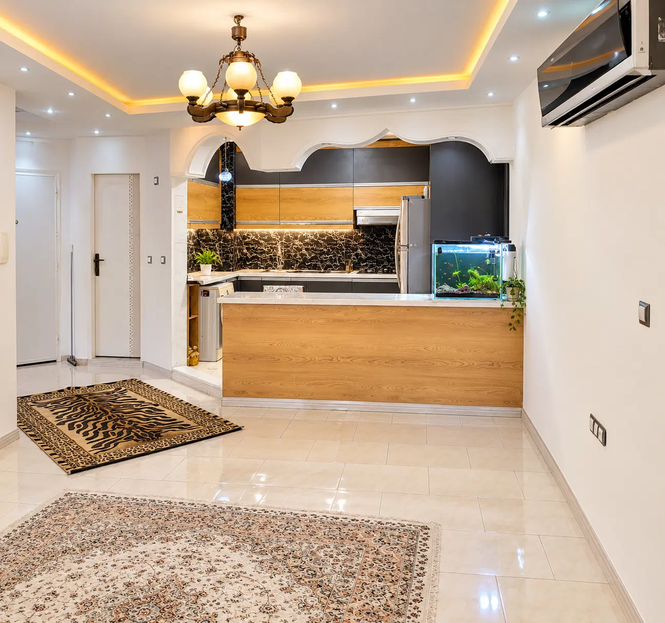 آپارتمان دو خوابه چهار راه سرباز سفیر شمالی
