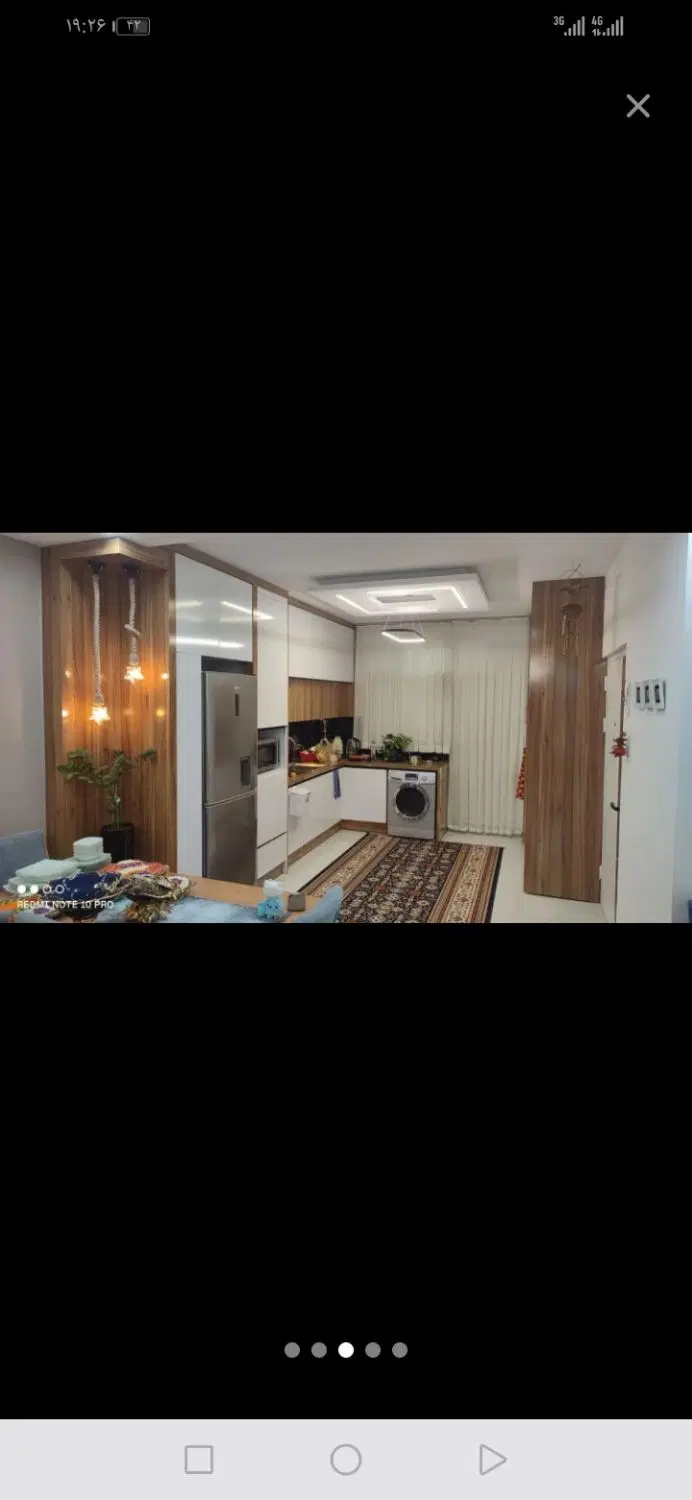 واحدآپارتمان 90متری طبقه دوم باپارکینگ باغون آباد