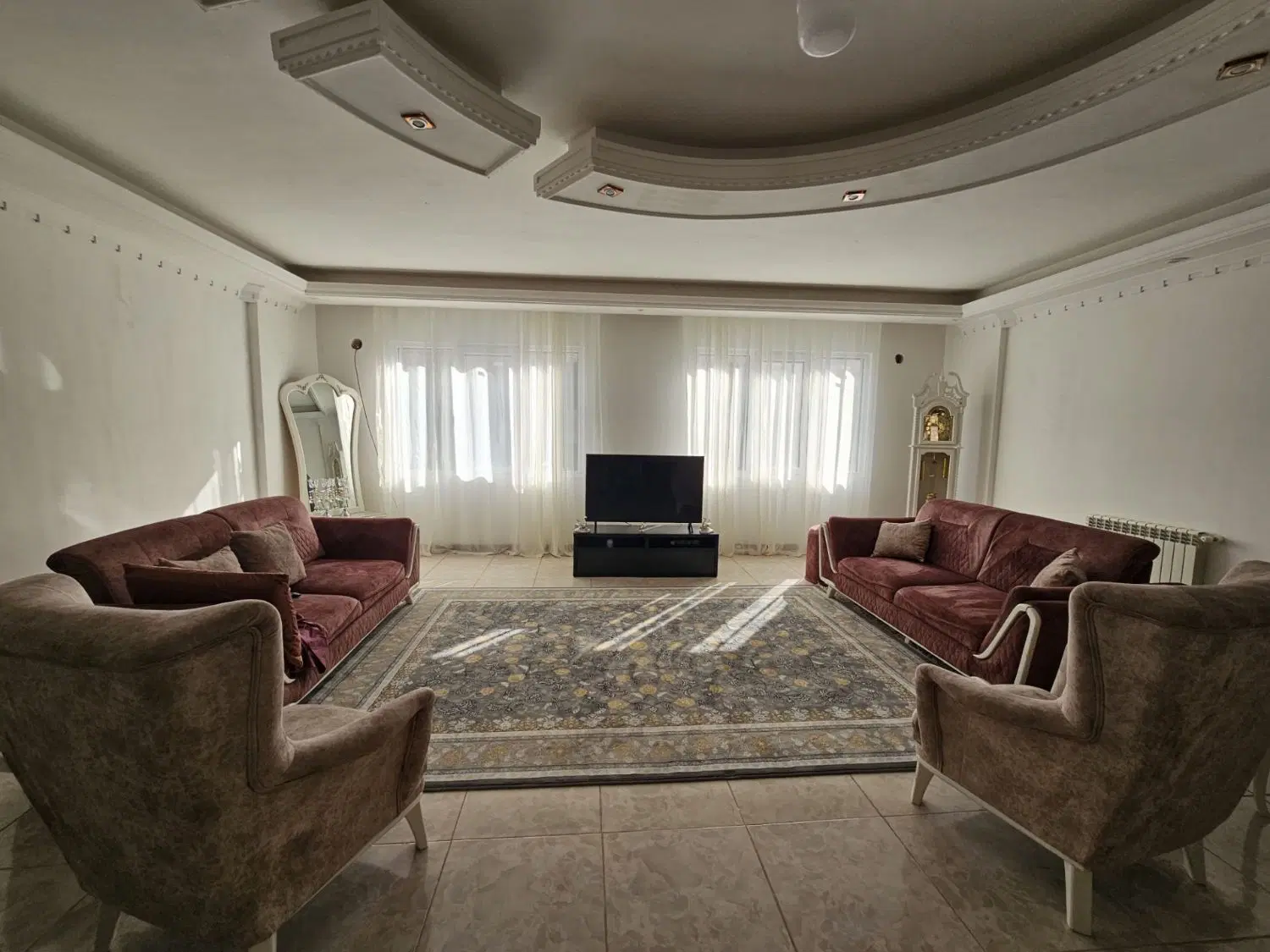اجاره آپارتمان ۱۴۵ متری،دوخوابه در شهرک ارکیده