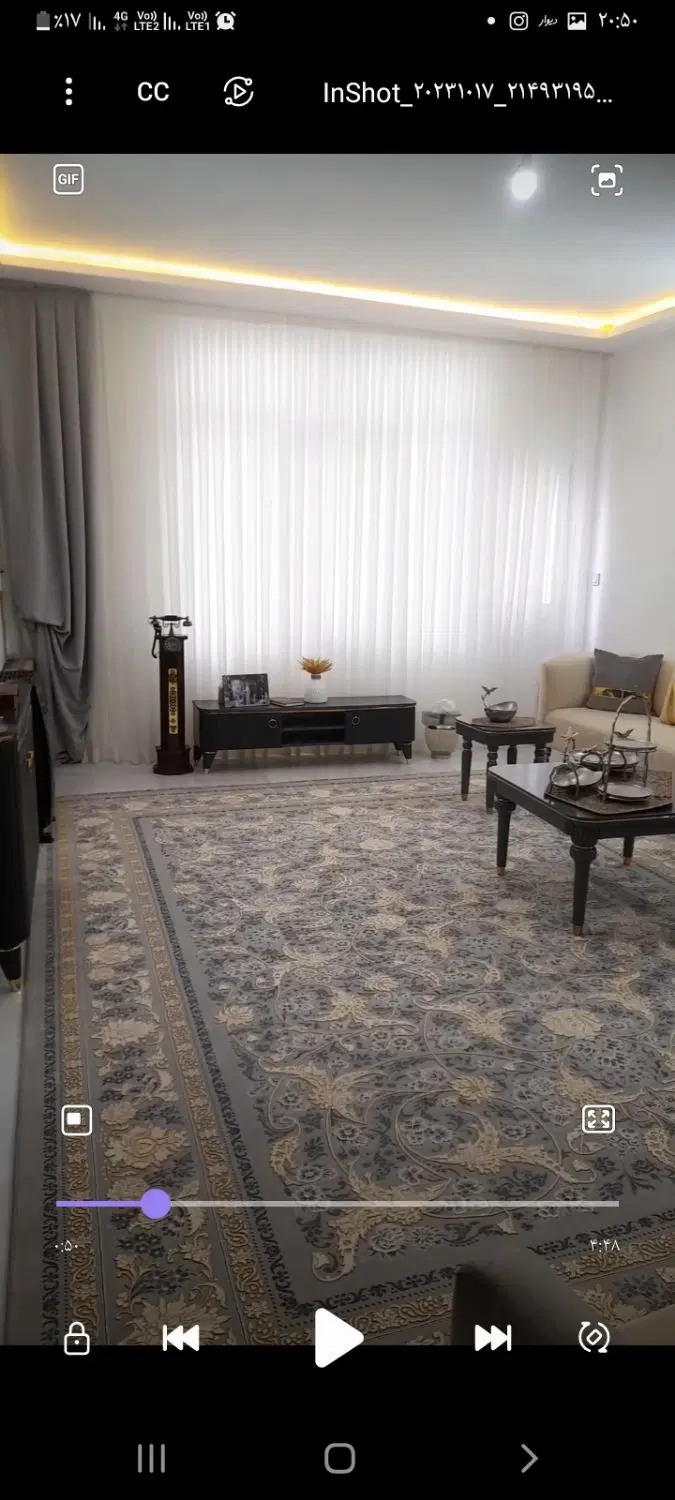 منزل ۷۵متری .دوتا فرش سه درچهارداخل پذیزایی میخوره