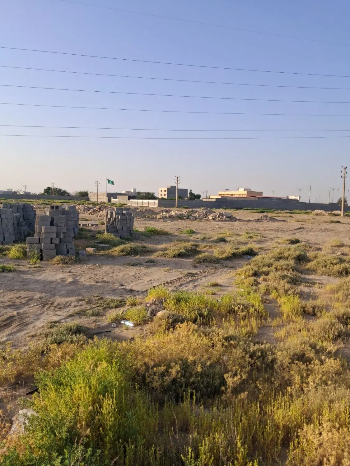 زمین تجاری چغادک جاده سلامت
