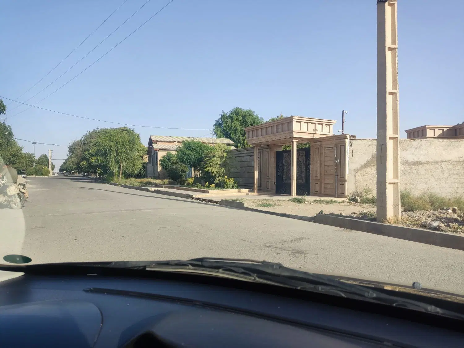 تنگمان روستای علی سید 330 زمین چسب بافت